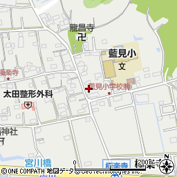 岐阜県美濃市極楽寺周辺の地図