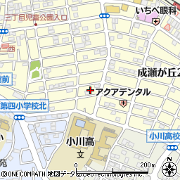 東京都町田市成瀬が丘3丁目10周辺の地図