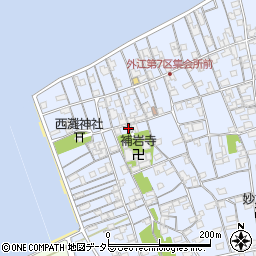 鳥取県境港市外江町2833周辺の地図