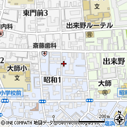 有限会社関東工建周辺の地図