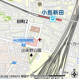 日本調剤川崎東薬局周辺の地図