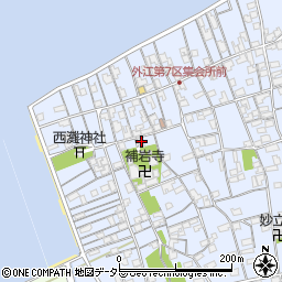 鳥取県境港市外江町2834周辺の地図
