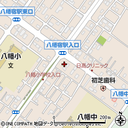 セブンイレブン八幡宿駅東口店周辺の地図