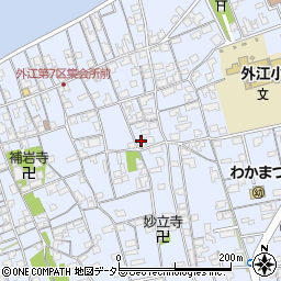 鳥取県境港市外江町2569周辺の地図