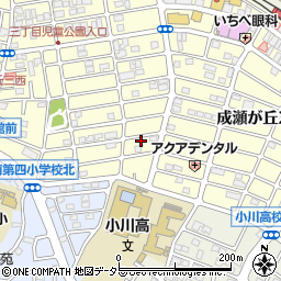 東京都町田市成瀬が丘3丁目10-7周辺の地図