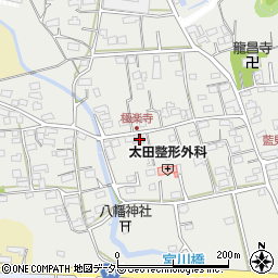 岐阜県美濃市極楽寺9周辺の地図