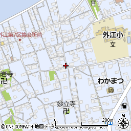 鳥取県境港市外江町2574周辺の地図