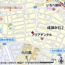 東京都町田市成瀬が丘3丁目10-2周辺の地図