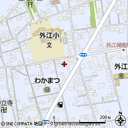 鳥取県境港市外江町2030-1周辺の地図