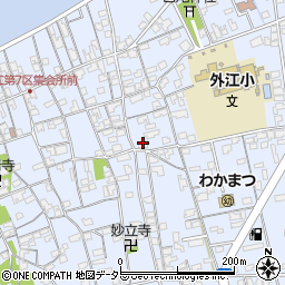 鳥取県境港市外江町2144周辺の地図