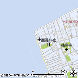 鳥取県境港市外江町3623周辺の地図