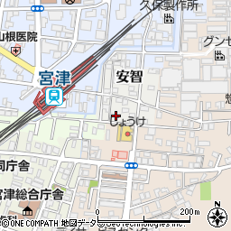 京都府宮津市安智2418周辺の地図