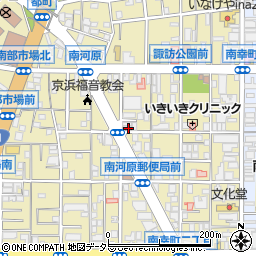 神奈川県川崎市幸区南幸町2丁目75-1周辺の地図