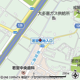 松葉家 若宮店周辺の地図
