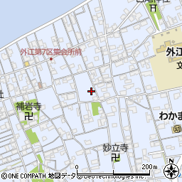 鳥取県境港市外江町2568周辺の地図