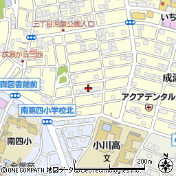 東京都町田市成瀬が丘3丁目14周辺の地図