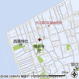 鳥取県境港市外江町2807周辺の地図