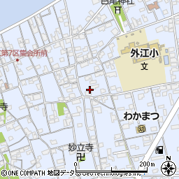 鳥取県境港市外江町2137周辺の地図