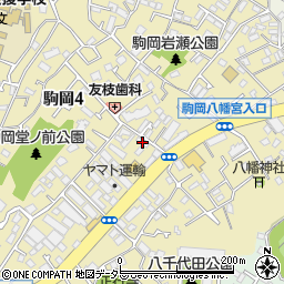 パティオ駒岡１号館周辺の地図