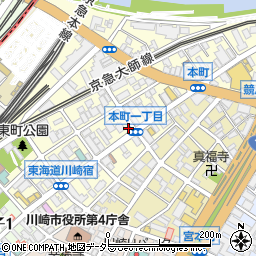 高橋経師店周辺の地図