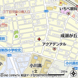 東京都町田市成瀬が丘3丁目9-7周辺の地図