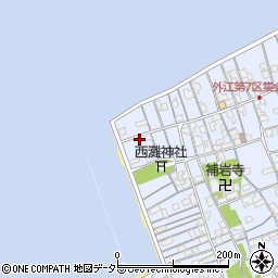 鳥取県境港市外江町3629周辺の地図