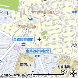 東京都町田市成瀬が丘3丁目38-25周辺の地図