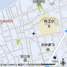 鳥取県境港市外江町2136周辺の地図