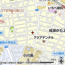 東京都町田市成瀬が丘3丁目9周辺の地図