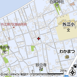 鳥取県境港市外江町2575周辺の地図
