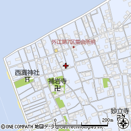 鳥取県境港市外江町2806周辺の地図