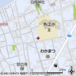 鳥取県境港市外江町2127周辺の地図