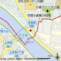 神奈川県川崎市幸区小倉5丁目23周辺の地図