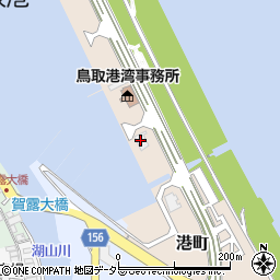 鳥取海上保安署周辺の地図