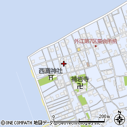 鳥取県境港市外江町3569周辺の地図