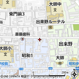 鍼　灸整骨院３６５川崎大師周辺の地図