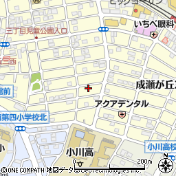 東京都町田市成瀬が丘3丁目9-11周辺の地図