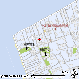 鳥取県境港市外江町2823周辺の地図