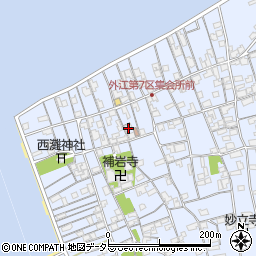 鳥取県境港市外江町2805周辺の地図