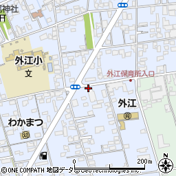 鳥取県境港市外江町1757周辺の地図