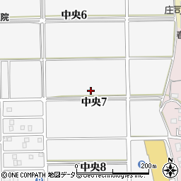 岐阜県美濃市中央7丁目周辺の地図