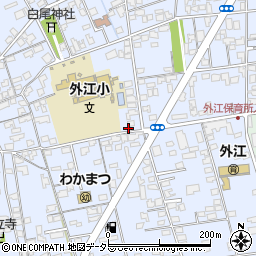 鳥取県境港市外江町2039周辺の地図