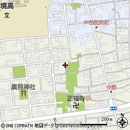 鳥取県境港市中野町5035周辺の地図