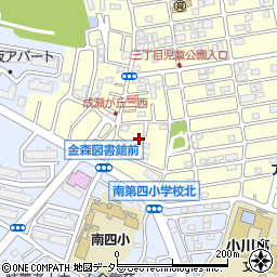 東京都町田市成瀬が丘3丁目38-30周辺の地図