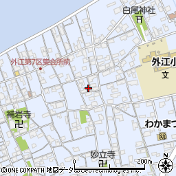 鳥取県境港市外江町2577周辺の地図