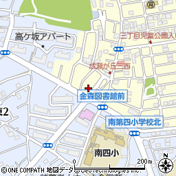 東京都町田市成瀬が丘3丁目1105-50周辺の地図