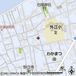 鳥取県境港市外江町2135周辺の地図