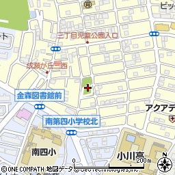 東京都町田市成瀬が丘3丁目33周辺の地図