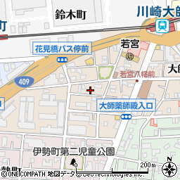 ＨＡＬＥ川崎大師周辺の地図