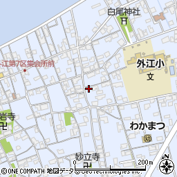 鳥取県境港市外江町2140周辺の地図